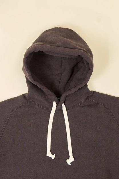 Pherrow's Loopwheel Hooded Raglan Sweatshirt - Sulphur Black - Pherrow's - URAHARA
