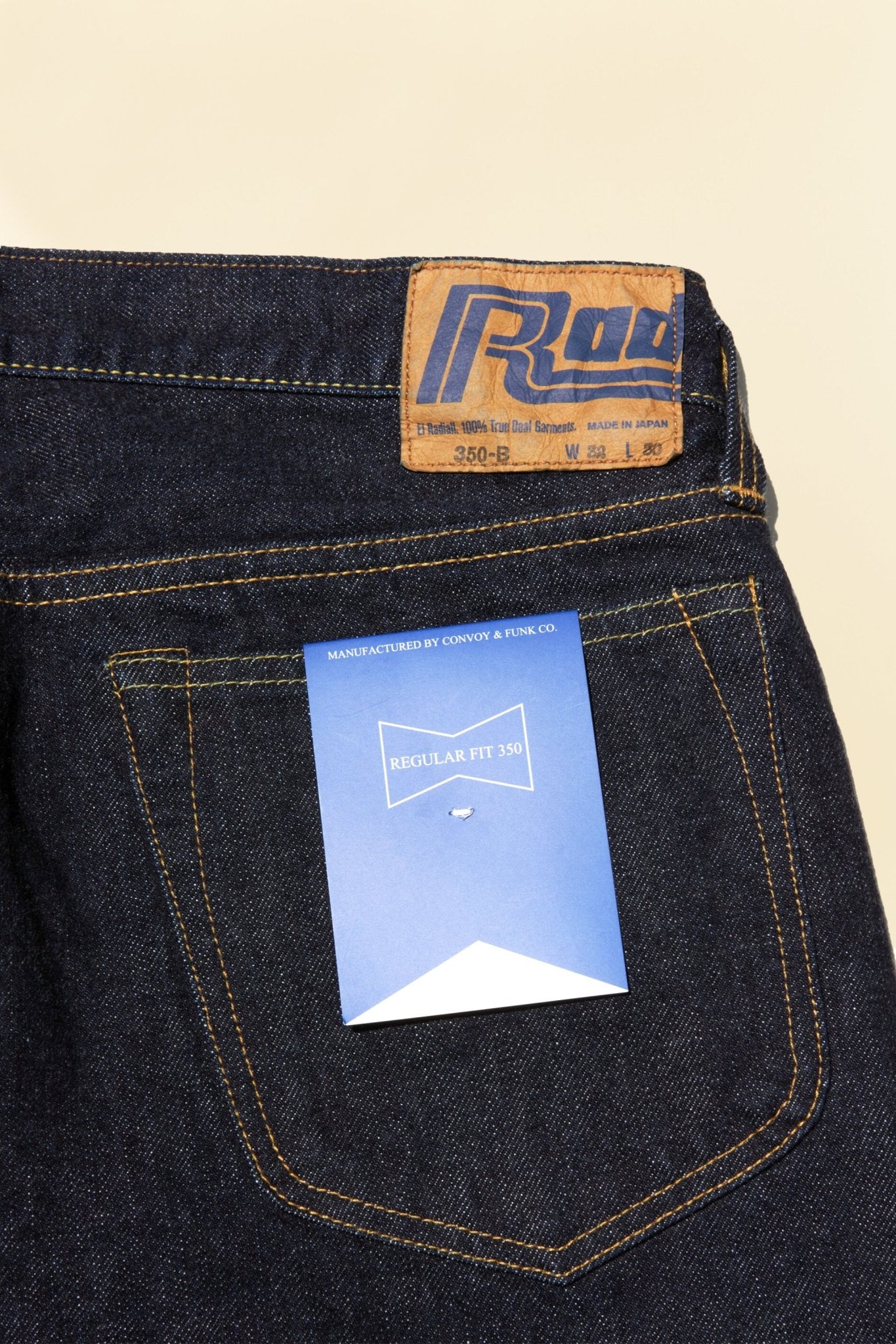 Radiall 350B Straight Fit Denim - 13oz - Radiall - URAHARA