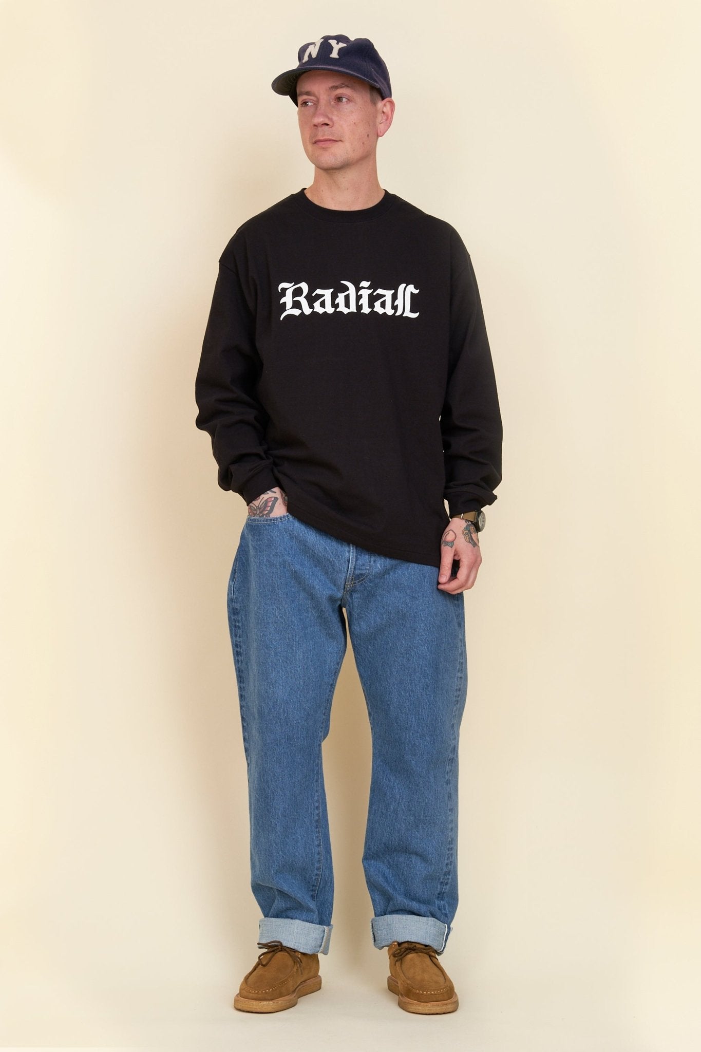 Radiall 350B Straight Fit Denim - Light Wash - Radiall - URAHARA