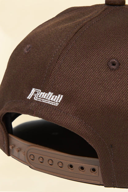 Radiall CNQ Bowl Trucker Hat - Brown - Radiall - URAHARA