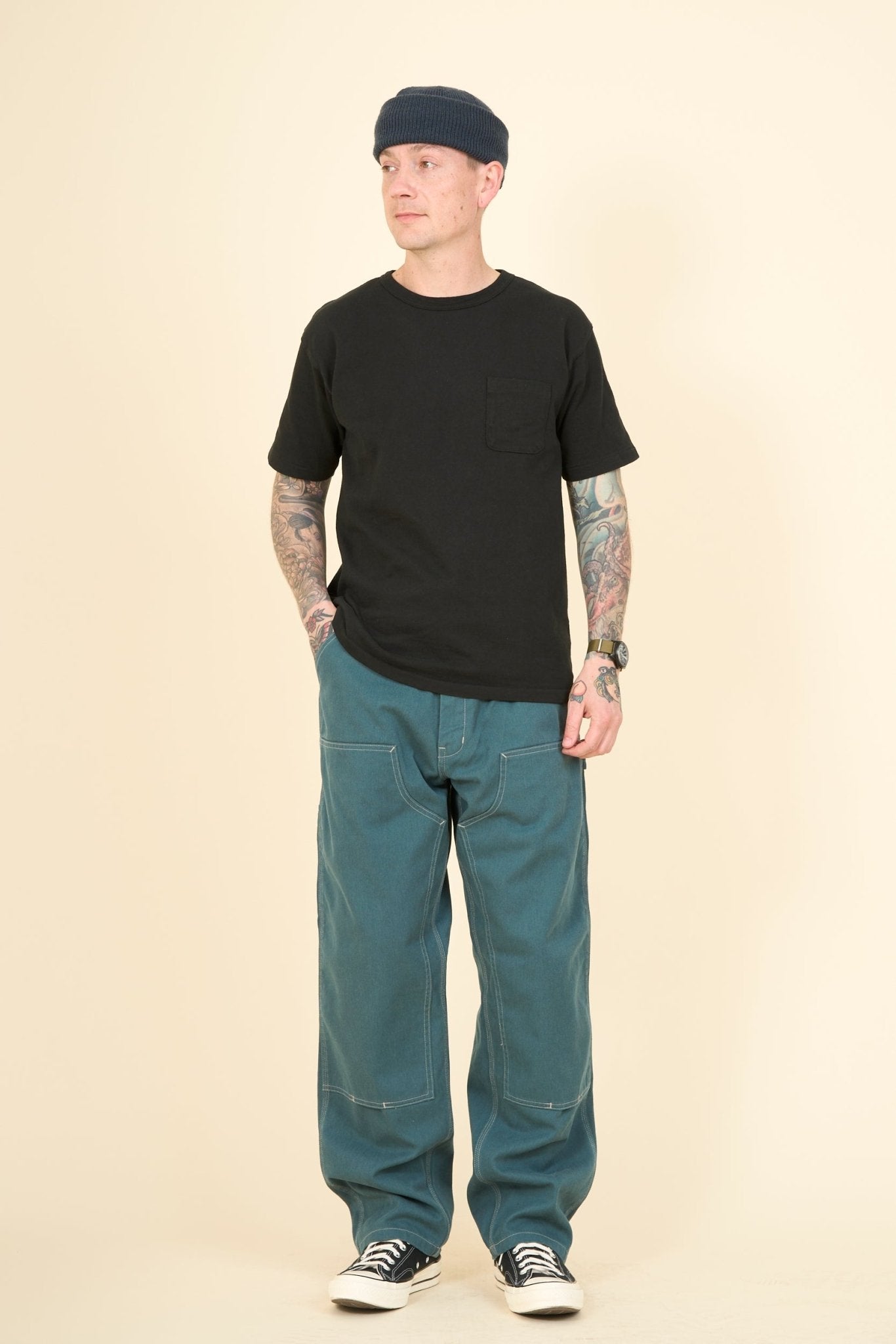 Radiall Cnq Riverside Pants - Lincoln Green - Radiall - URAHARA