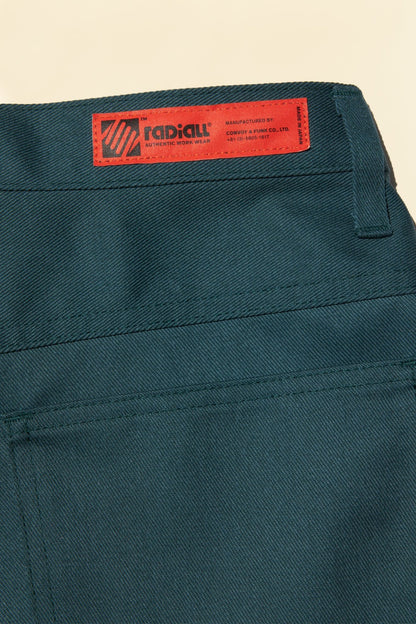 Radiall Frisco Straight Tapered Fit Pants - Green - Radiall - URAHARA