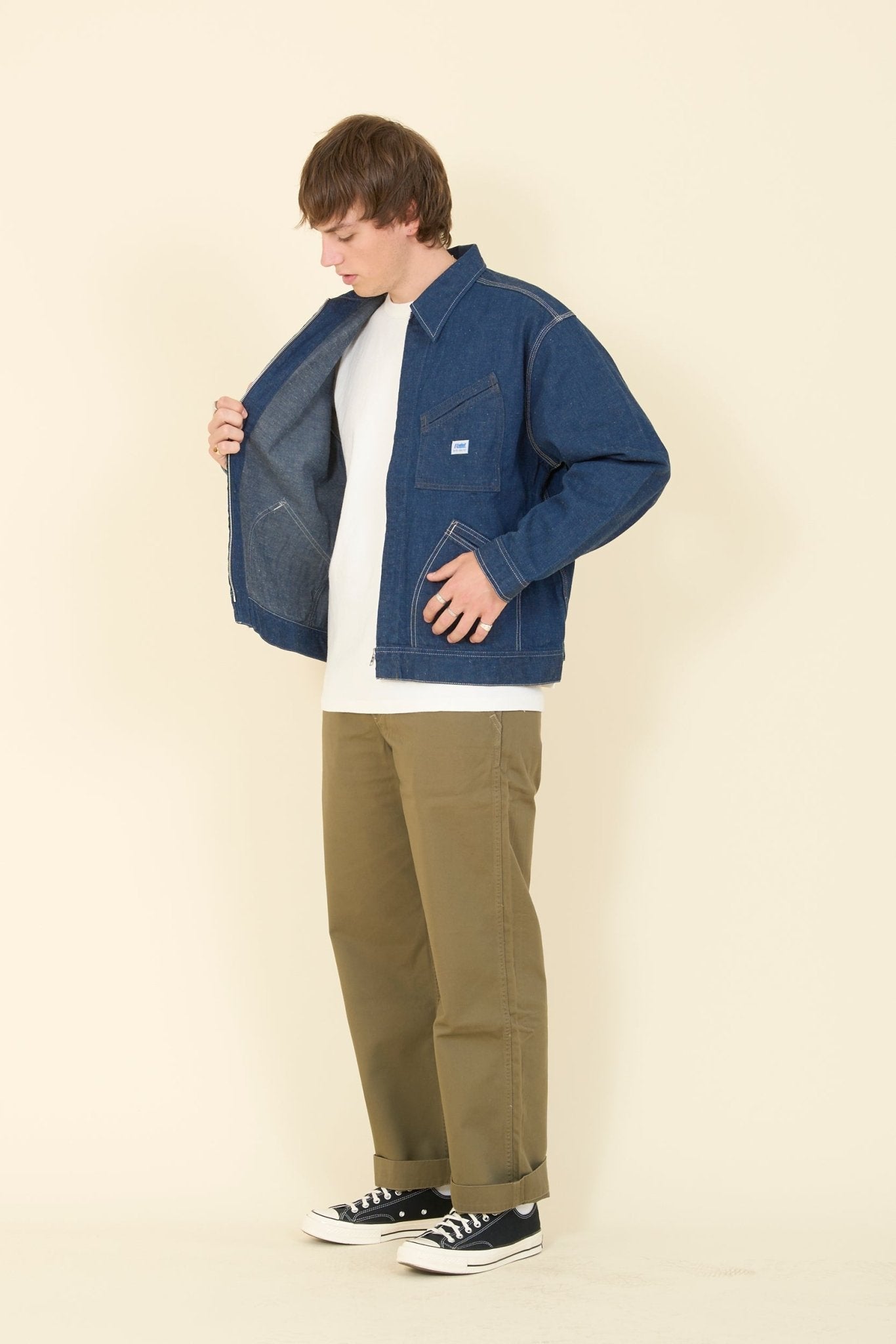 Radiall Stepside Jacket - Indigo - Radiall - URAHARA