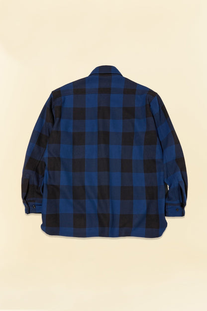 Radiall Tailgate L/S Shirt - Navy - Radiall - URAHARA