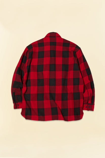 Radiall Tailgate L/S Shirt - Red - Radiall - URAHARA