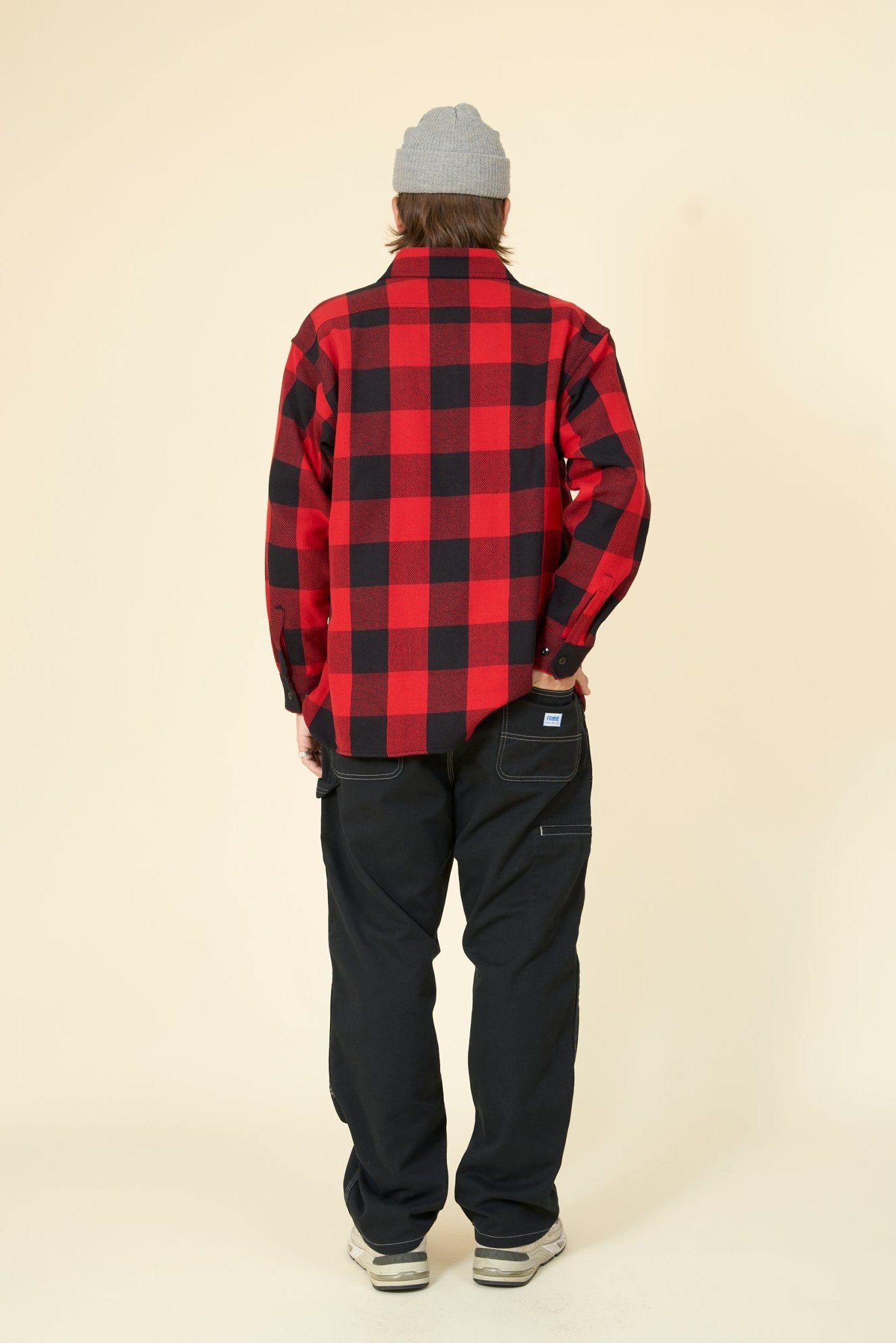 Radiall Tailgate L/S Shirt - Red - Radiall - URAHARA