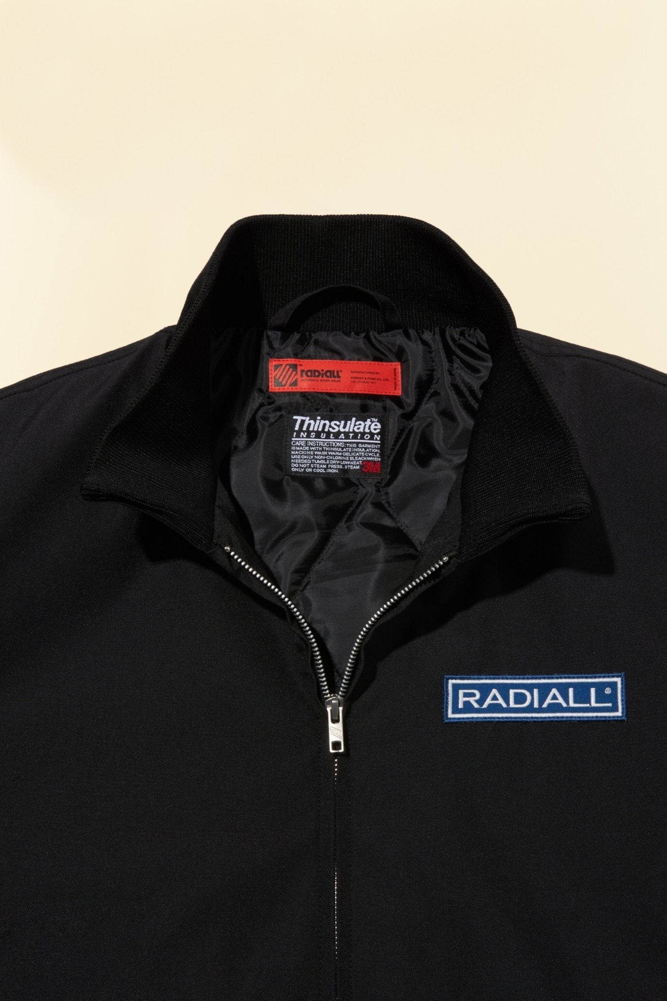 Radiall Wheels Zip Up Blouson - Black - Radiall - URAHARA