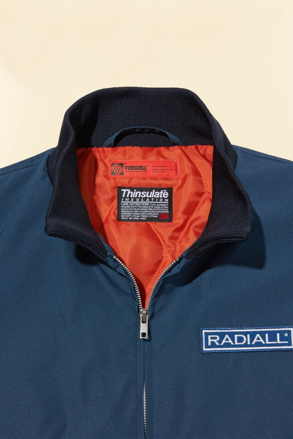 Radiall Wheels Zip Up Blouson - Navy - Radiall - URAHARA