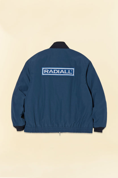 Radiall Wheels Zip Up Blouson - Navy - Radiall - URAHARA