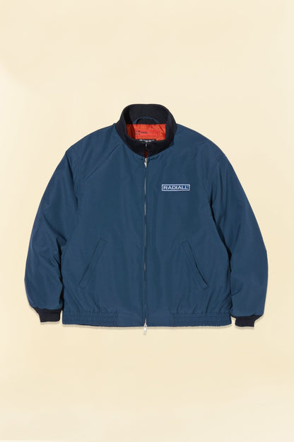 Radiall Wheels Zip Up Blouson - Navy - Radiall - URAHARA