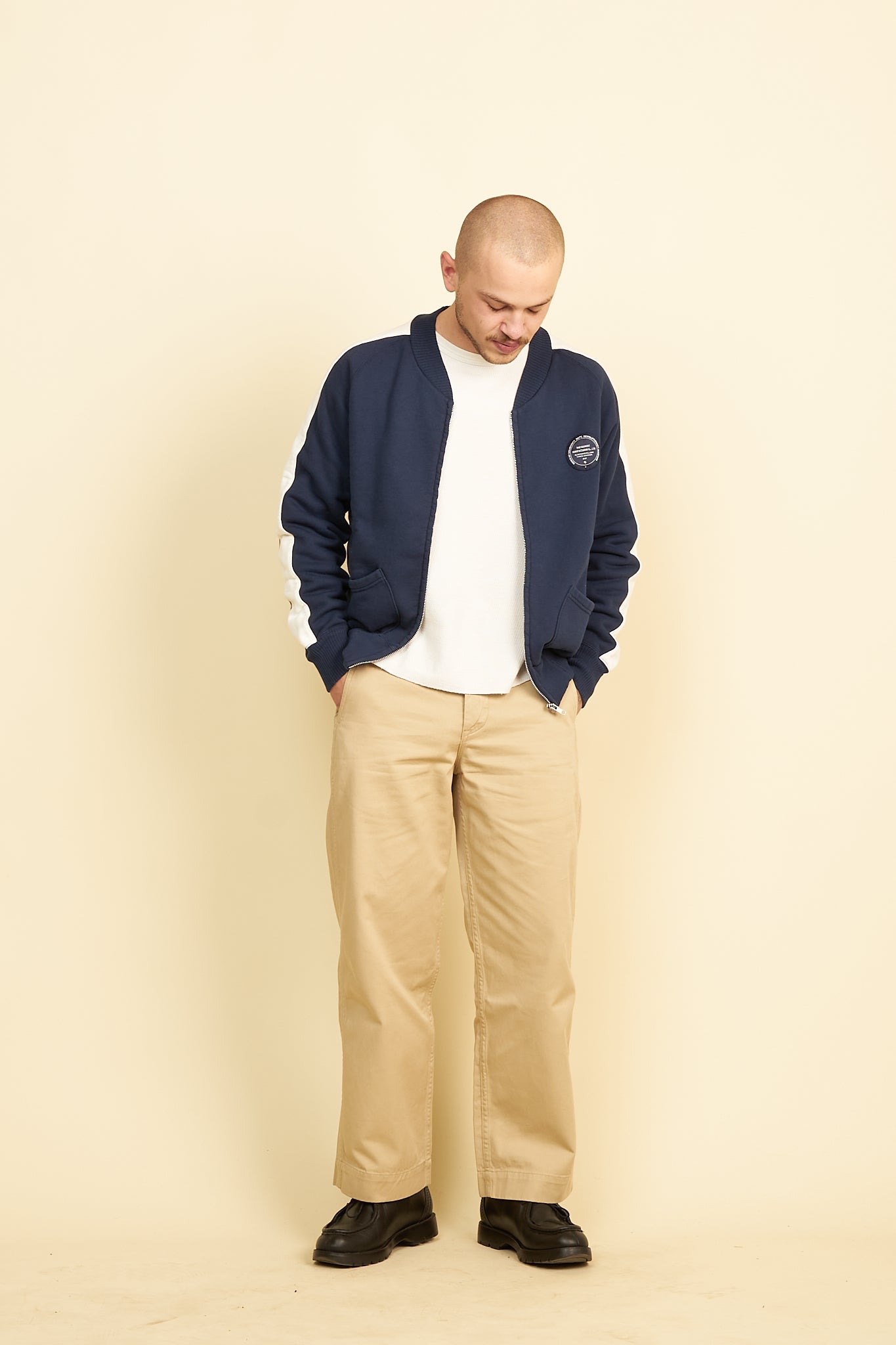 Rats 50's Zip Sweat - Navy -Rats - URAHARA