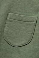 Rats Boat Neck Sweatshirt - Green -Rats - URAHARA