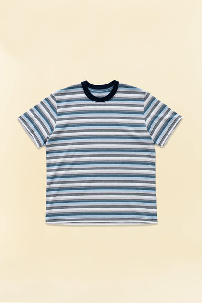 Rats Border Tee - Blue / White / Black - Rats - URAHARA