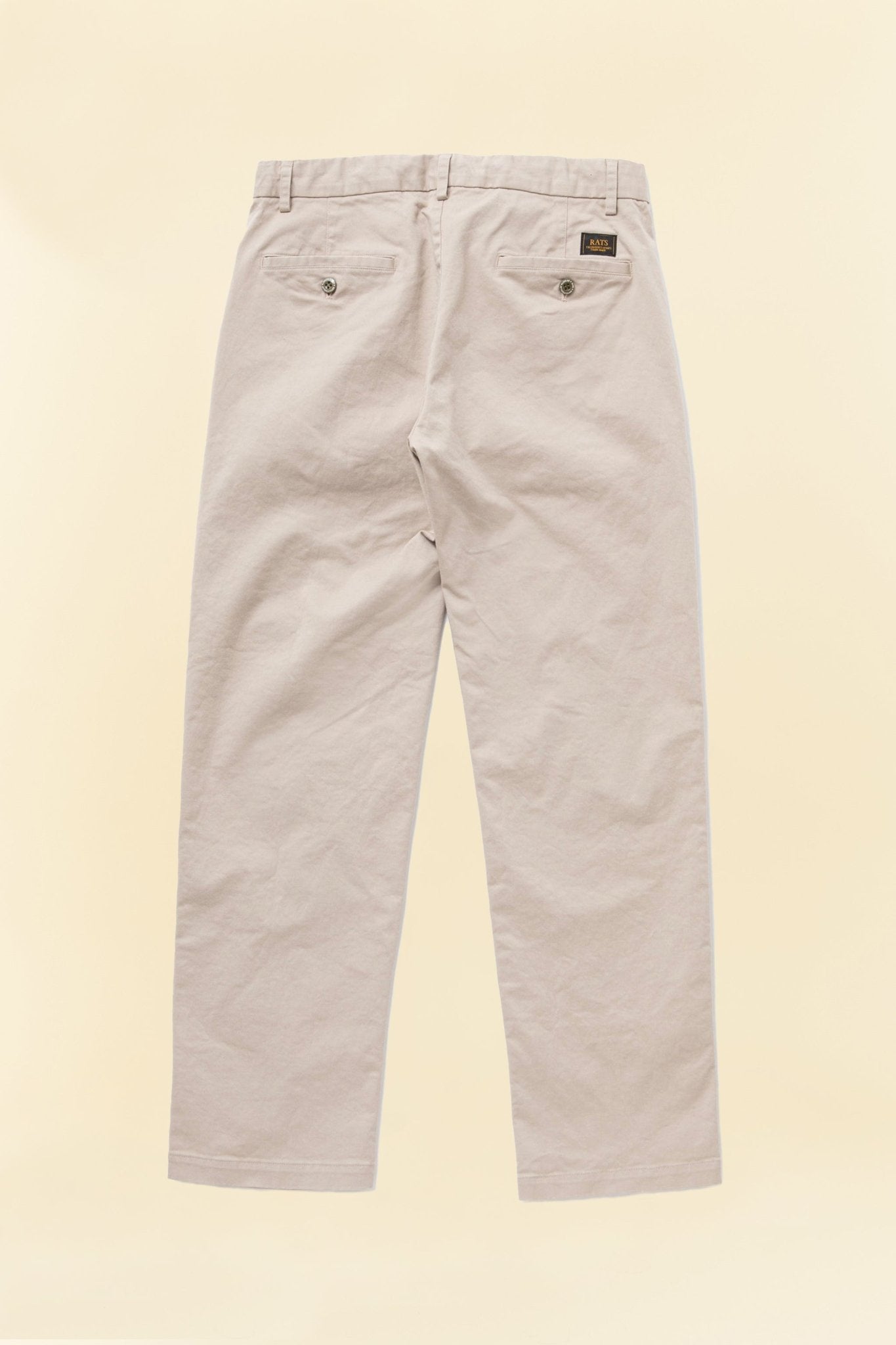 Rats Chino Pants - Beige -Rats - URAHARA