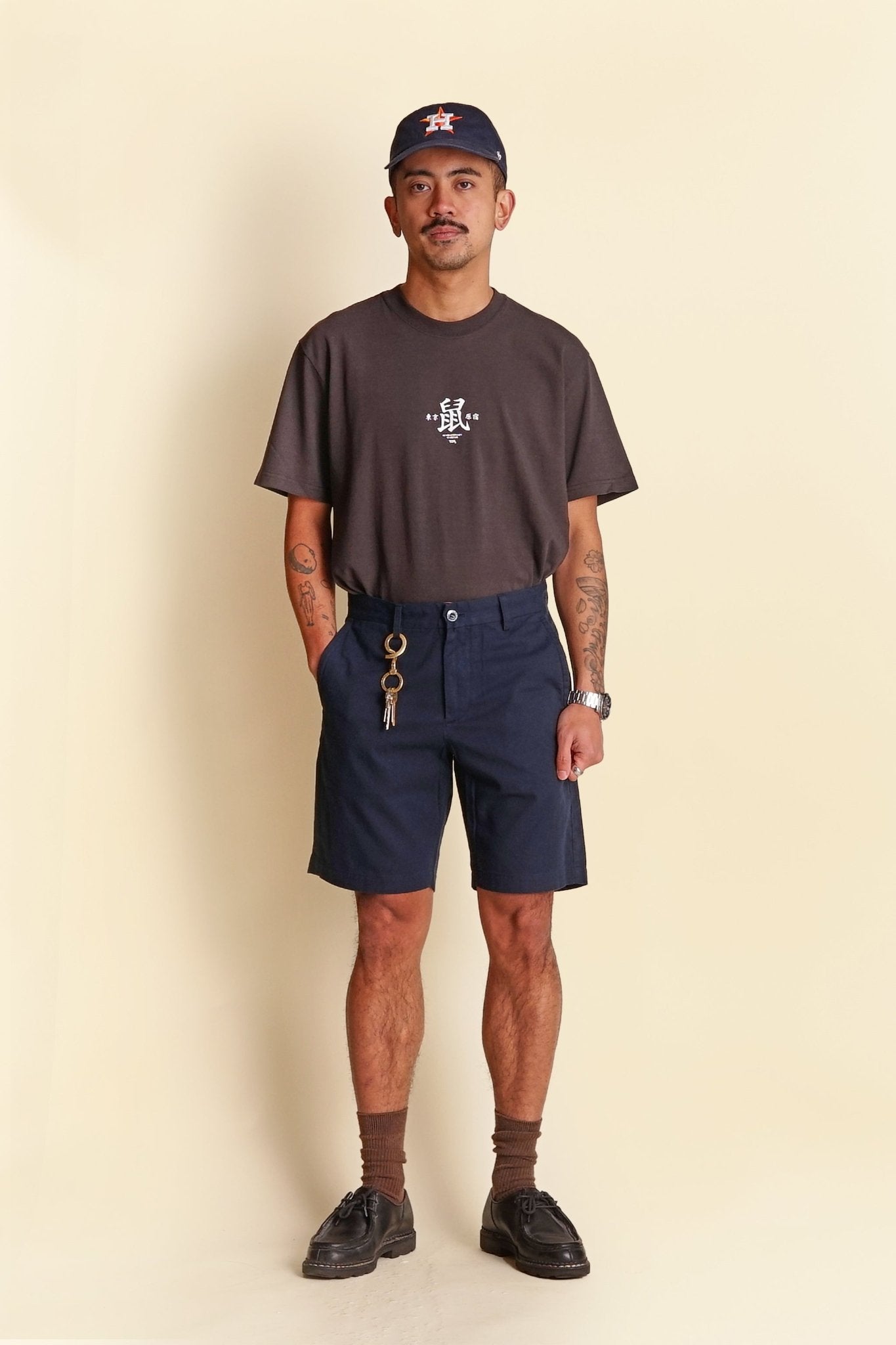 Rats Chino Short - Navy - Rats - URAHARA