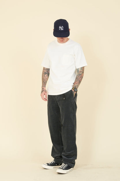 Rats Corduroy Easy Pant - Charcoal - Rats - URAHARA