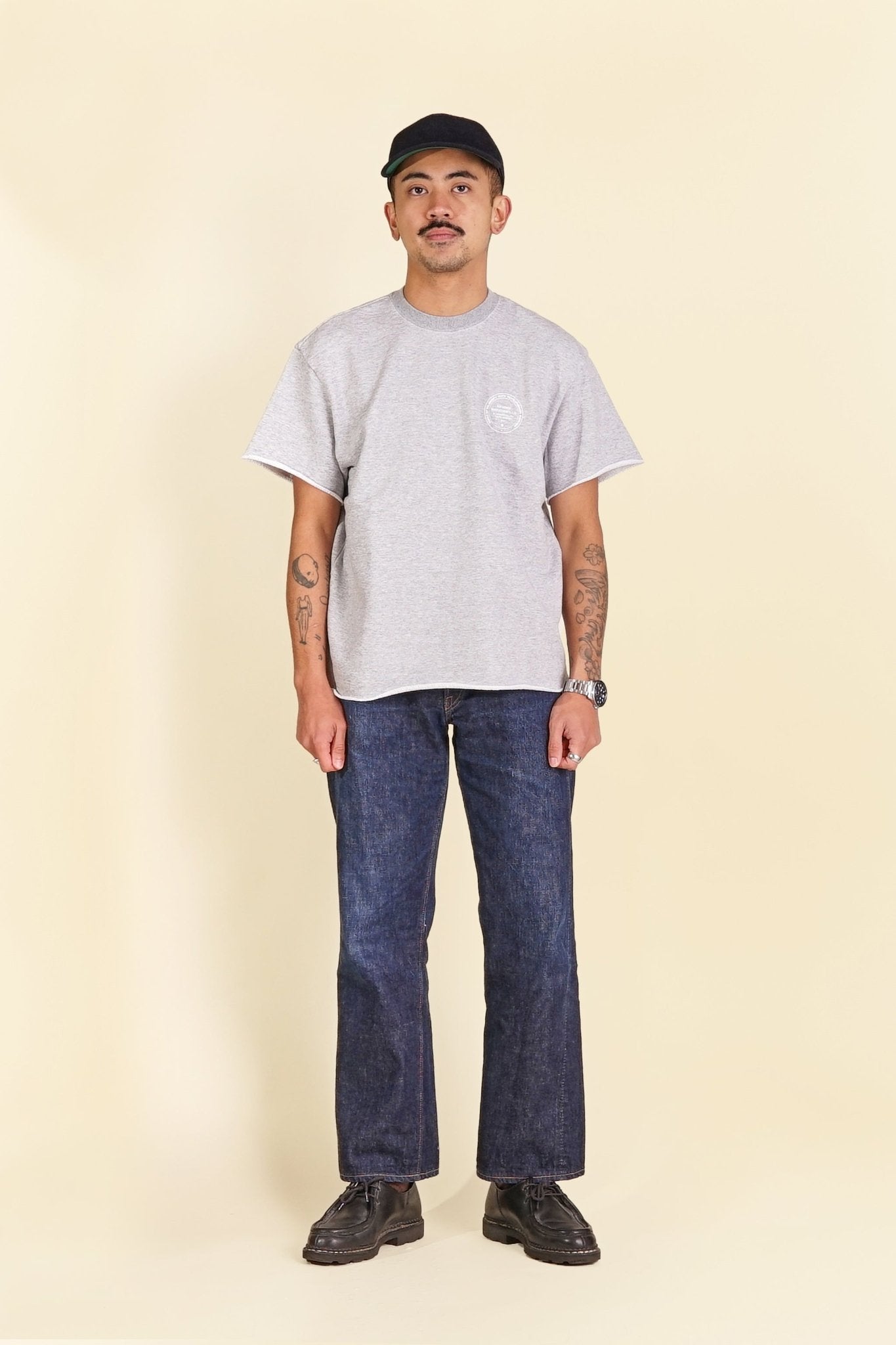 Rats Cut Off Sweat - Grey - Rats - URAHARA