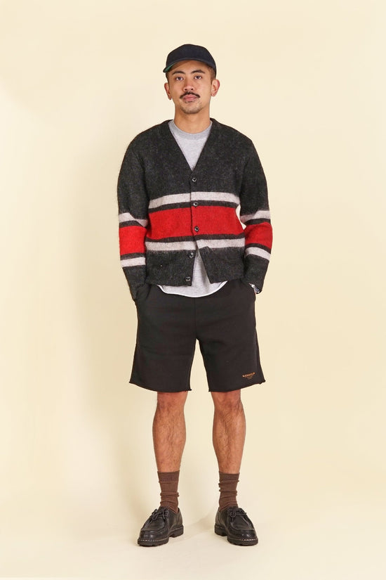 Rats Cut Off Sweat Short - Black