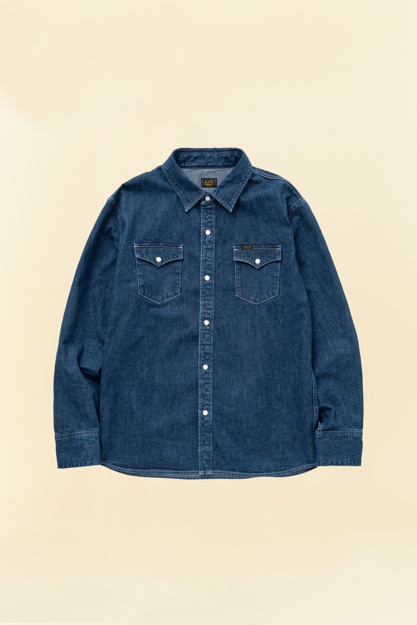 Rats Denim Western Shirt - Rats - URAHARA