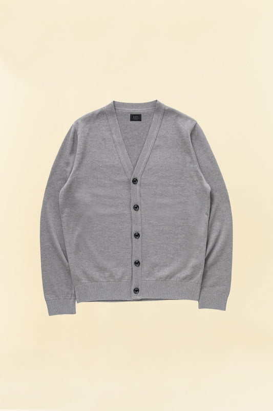 Rats High Gauge Cardigan - Grey -Rats - URAHARA