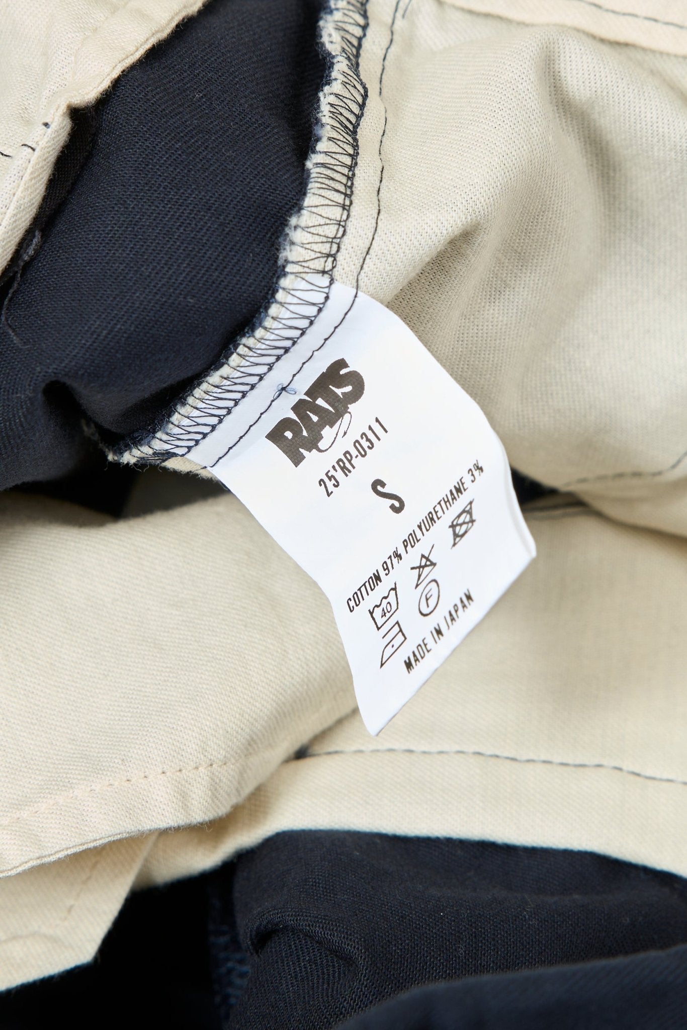 Rats LL Chino Pants - Navy - Rats - URAHARA