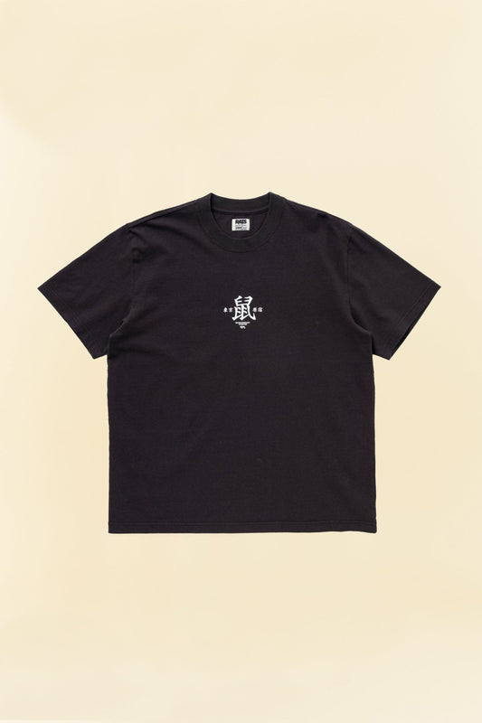 Rats "Mouse" Short Sleeve Tee - Ash Black - Rats - URAHARA