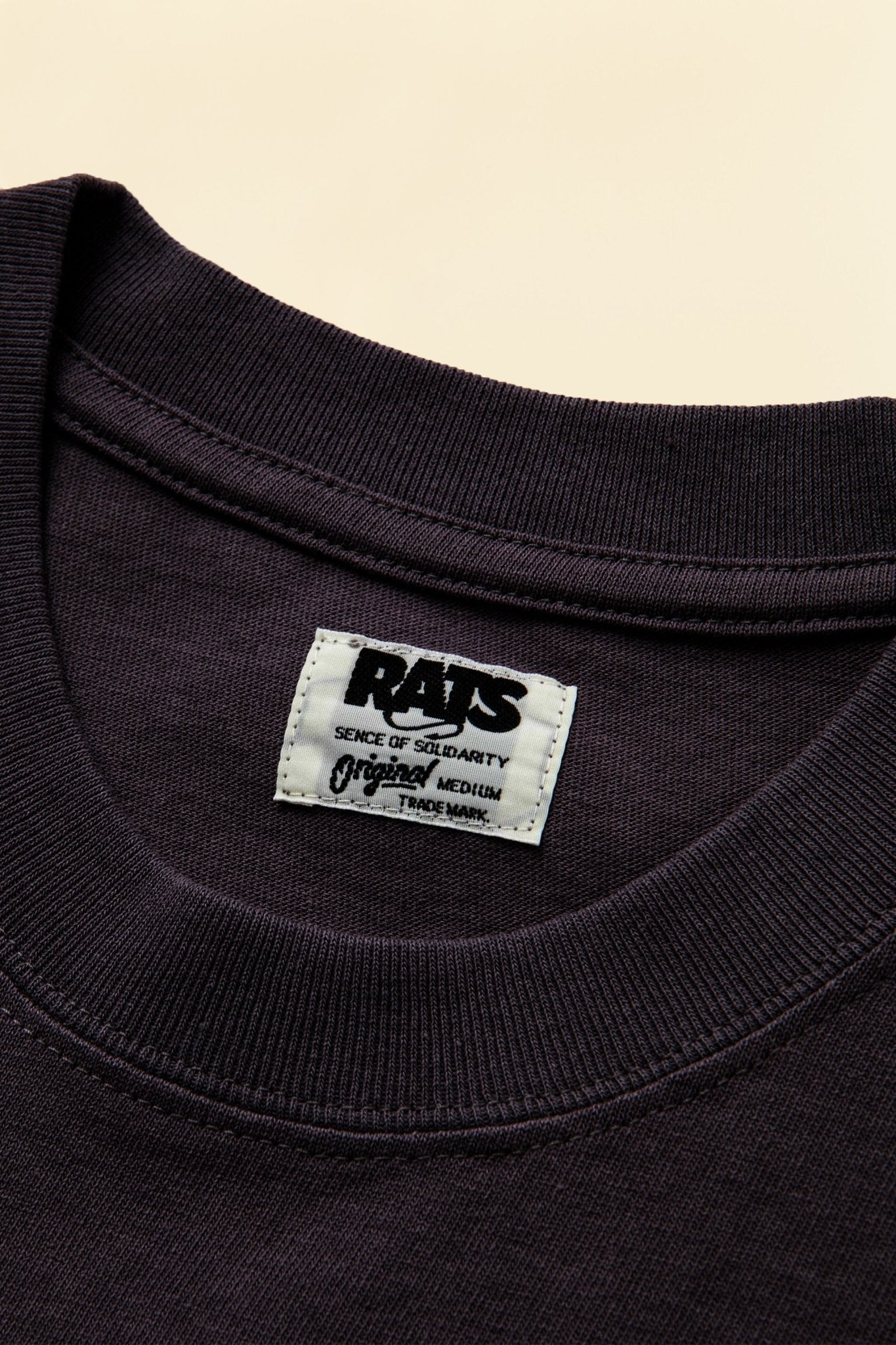 Rats "Mouse" Short Sleeve Tee - Ash Black - Rats - URAHARA