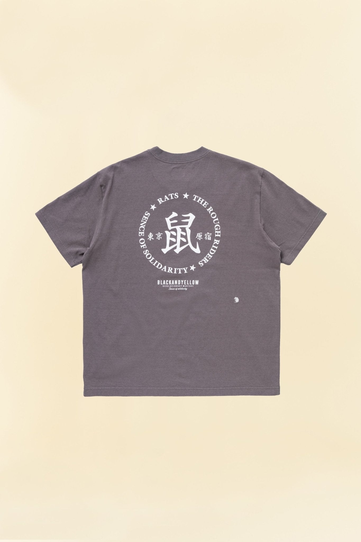 Rats "Mouse" Short Sleeve Tee - Ash Grey - Rats - URAHARA