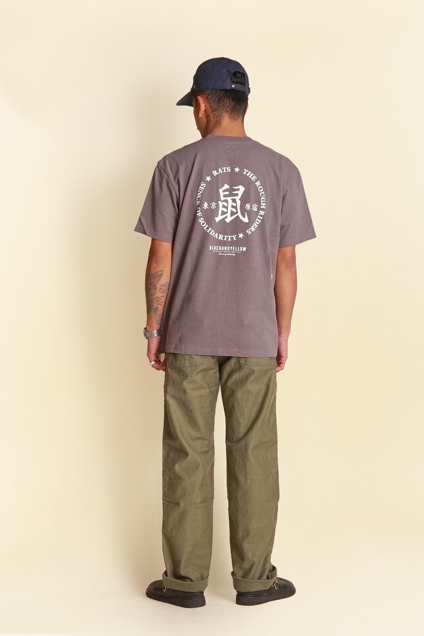 Rats "Mouse" Short Sleeve Tee - Ash Grey - Rats - URAHARA