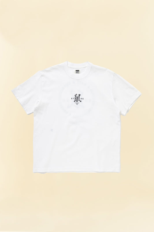 Rats "Mouse" Short Sleeve Tee - White - Rats - URAHARA