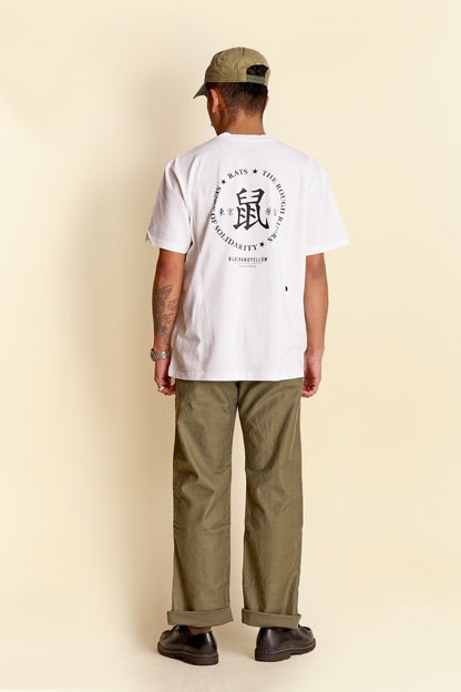 Rats "Mouse" Short Sleeve Tee - White - Rats - URAHARA