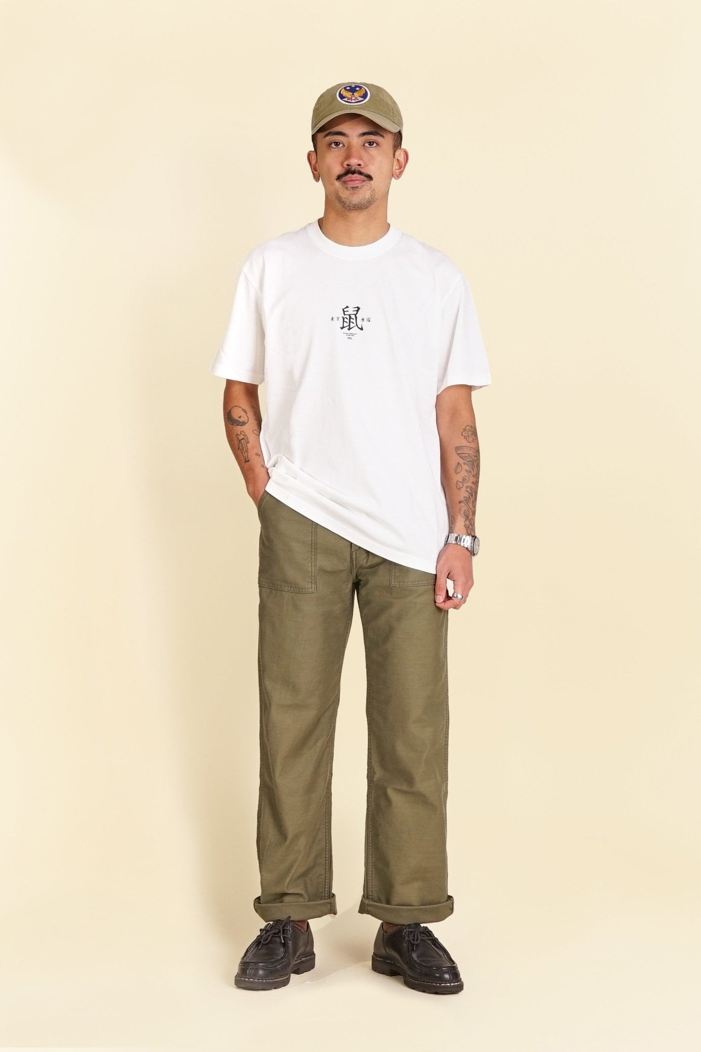 Rats "Mouse" Short Sleeve Tee - White - Rats - URAHARA