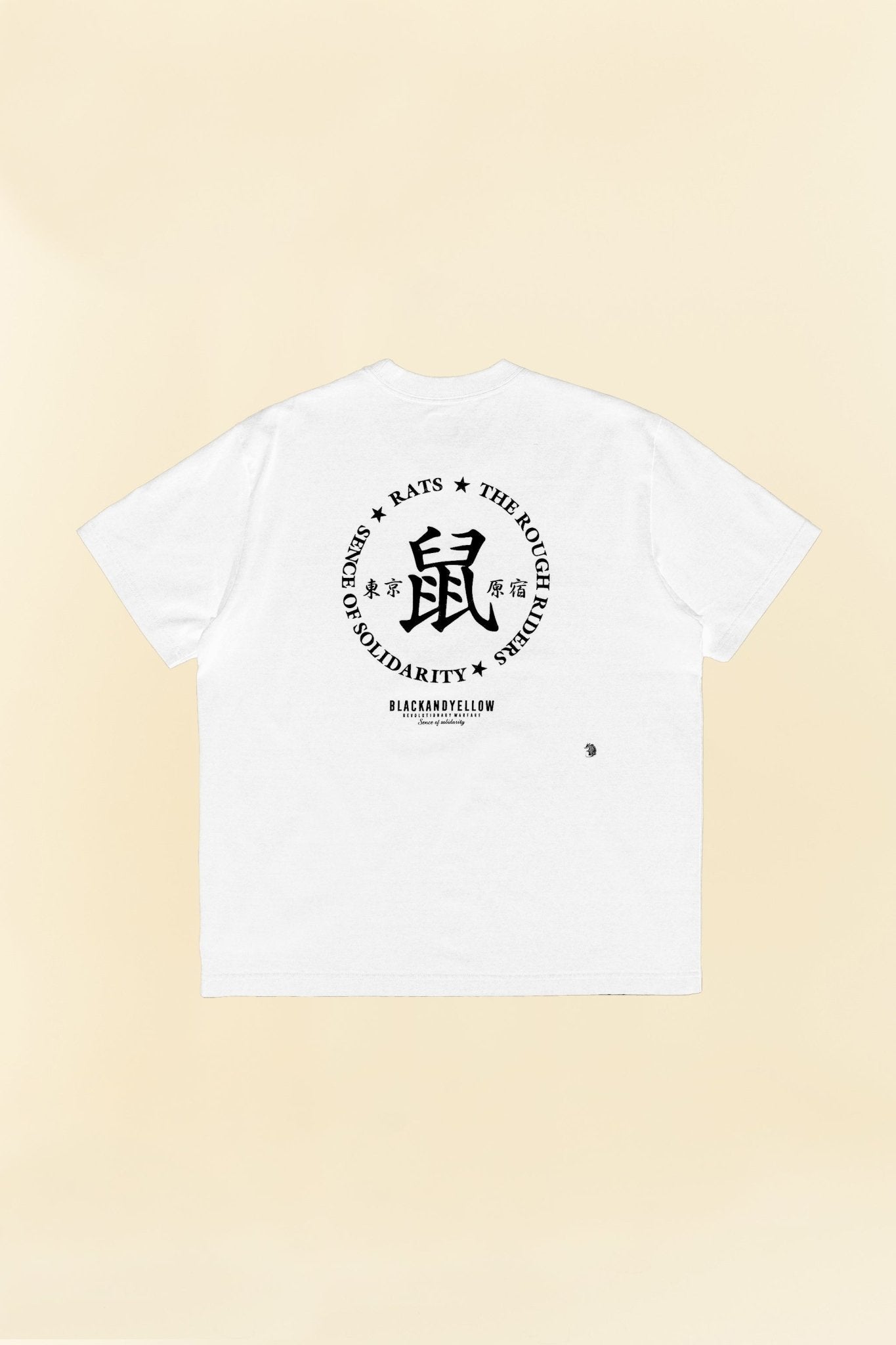 Rats "Mouse" Short Sleeve Tee - White - Rats - URAHARA