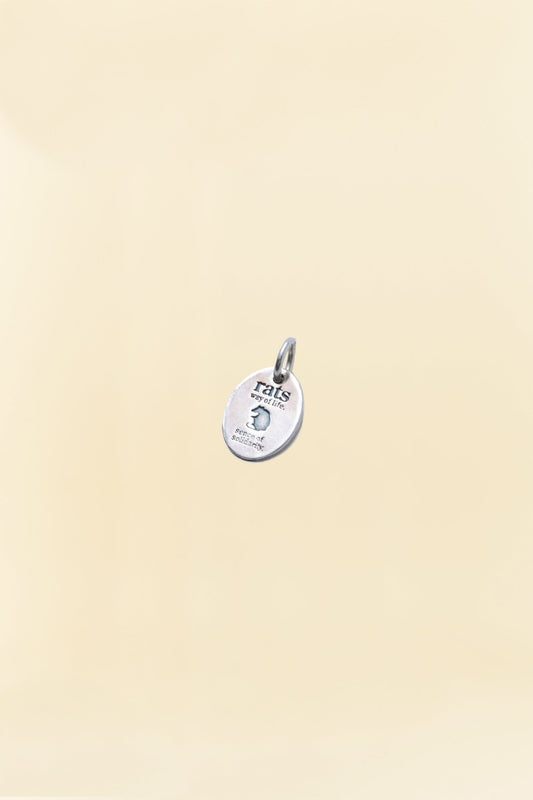 Rats "Rat" Motif Charm - Silver -Rats - URAHARA