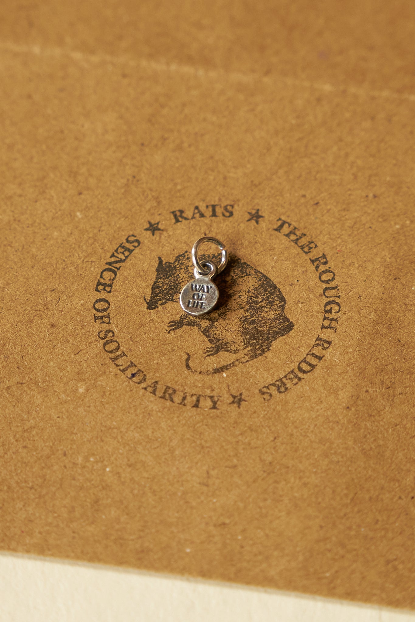 Rats Way Of Life Mini Charm - Silver -Rats - URAHARA