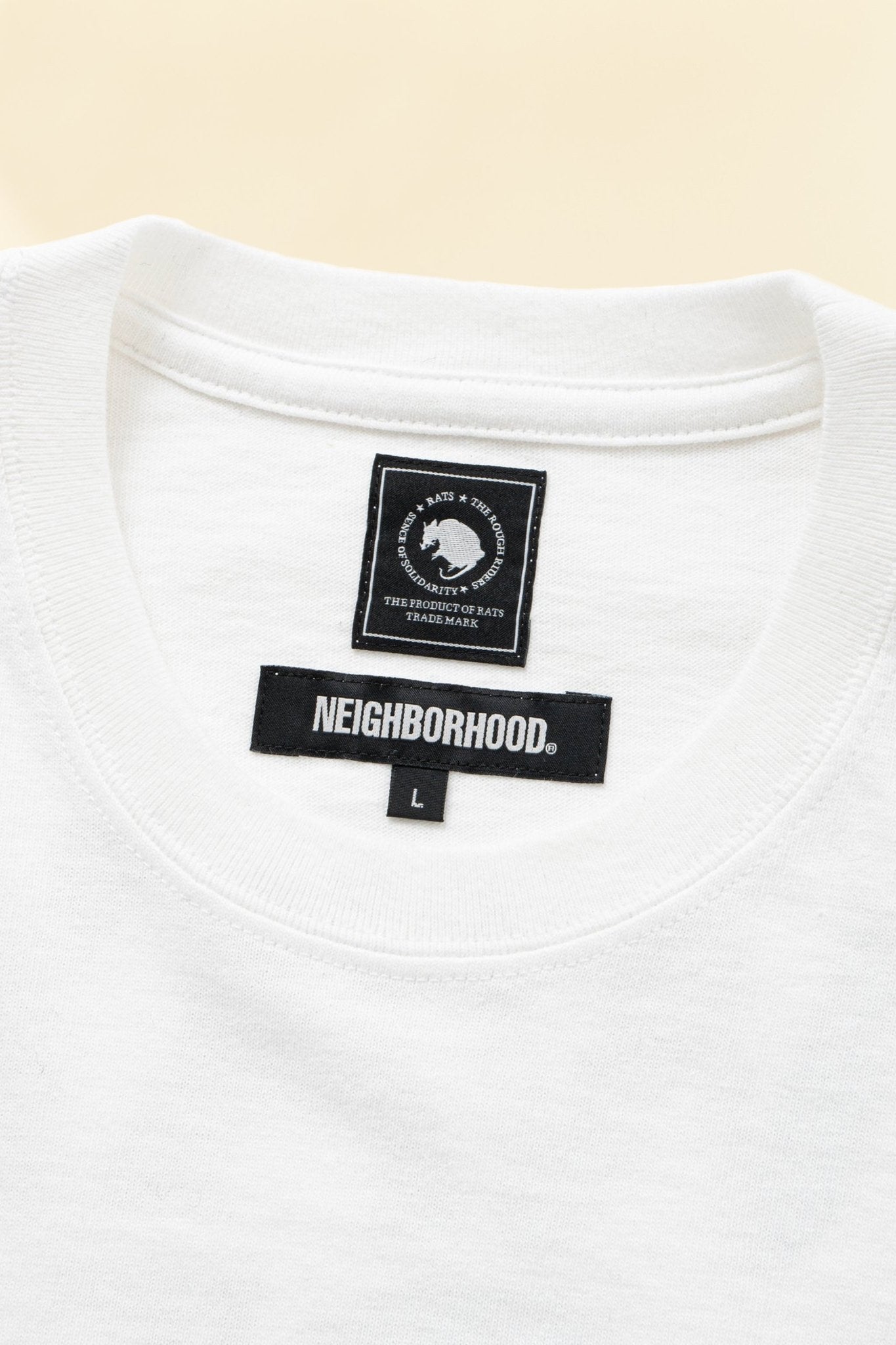 Rats x Neighborhood T-Shirt - White - Rats - URAHARA