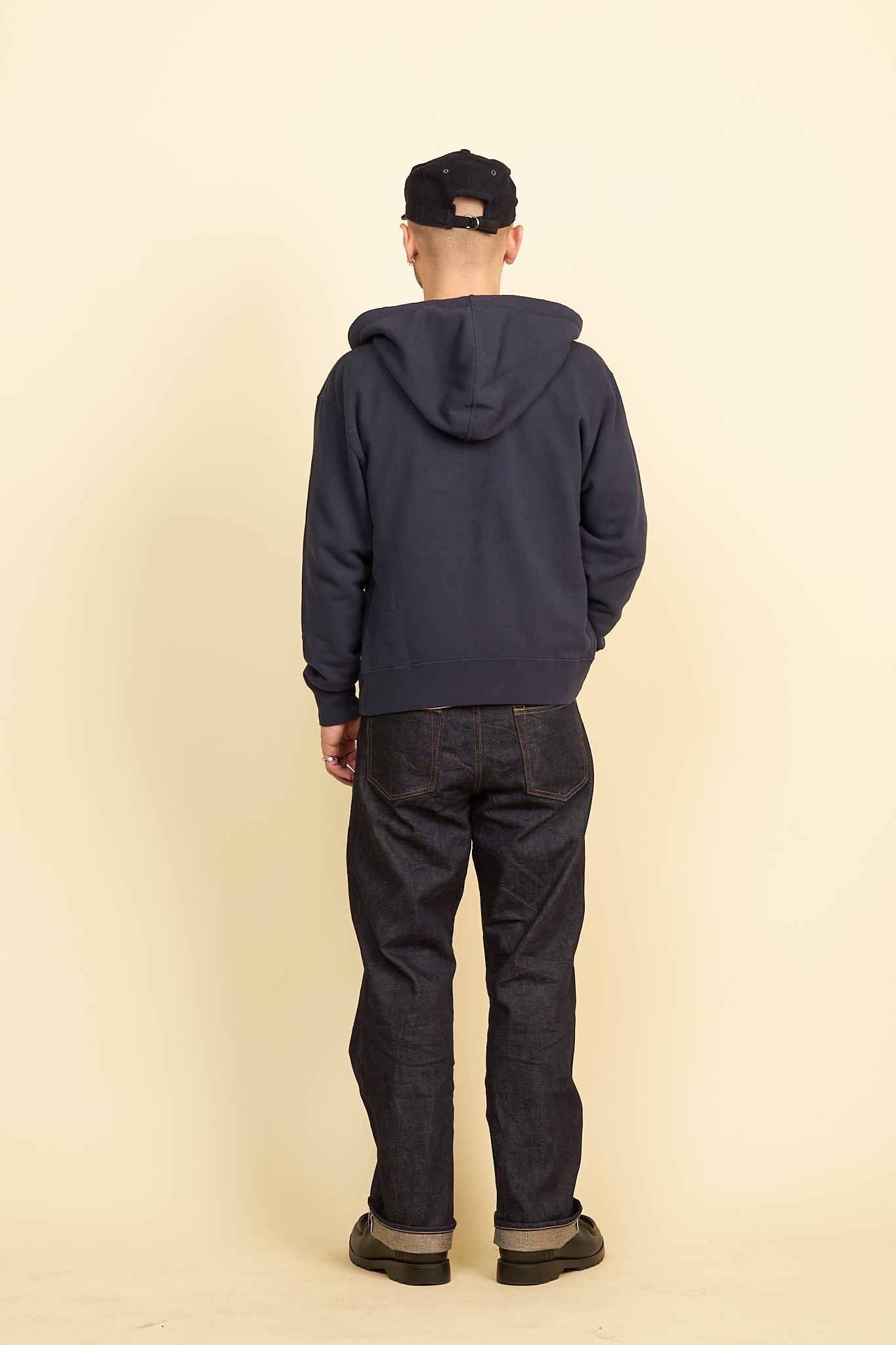 Rats Zip Hoodie - Navy -Rats - URAHARA