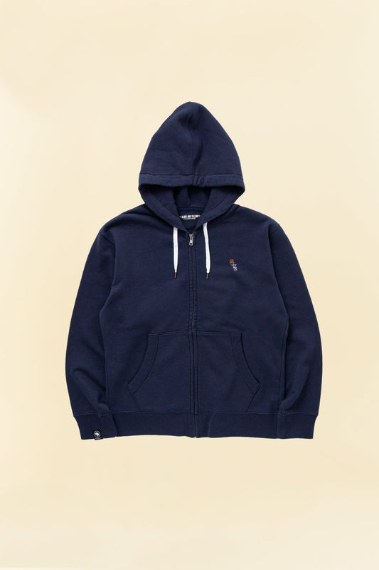 Rats Zip Hoodie - Navy -Rats - URAHARA