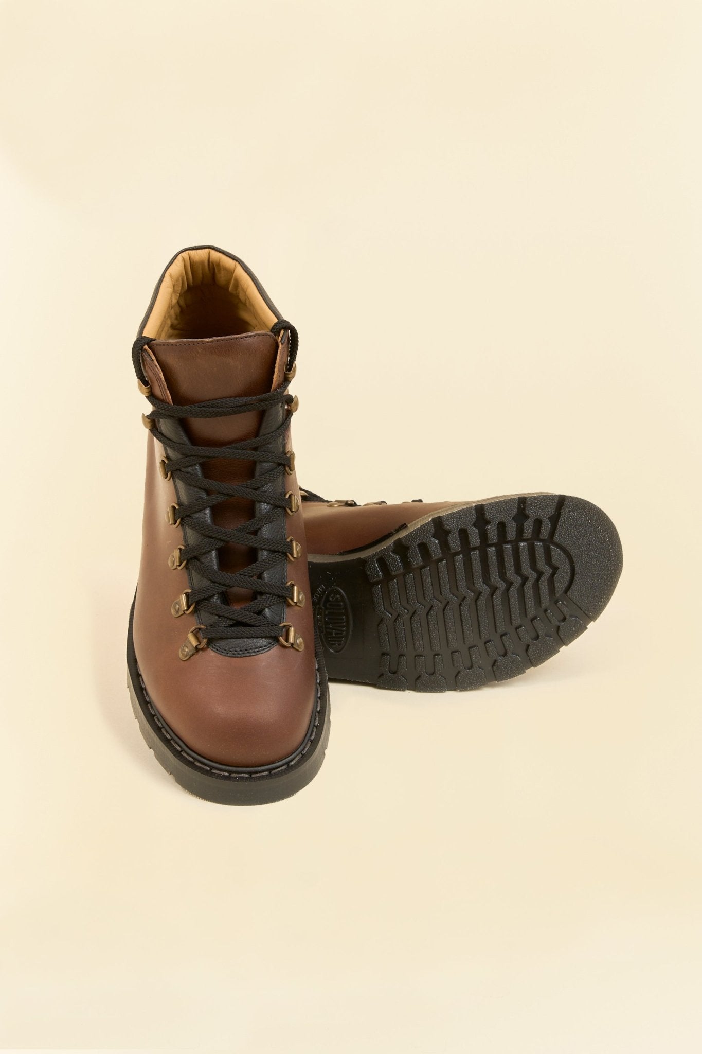 Solovair Gaucho Crazy Horse Urban Hiker - Brown - Solovair - URAHARA