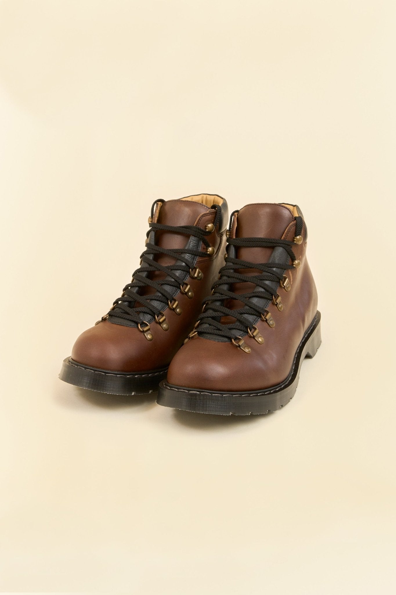 Solovair Gaucho Crazy Horse Urban Hiker - Brown - Solovair - URAHARA