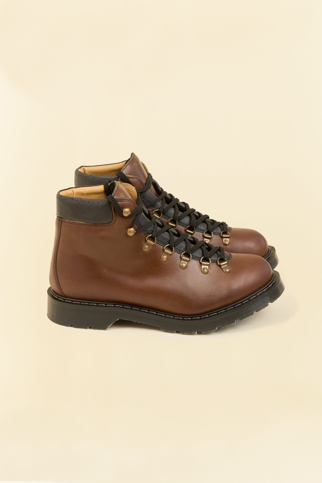 Solovair Gaucho Crazy Horse Urban Hiker - Brown - Solovair - URAHARA