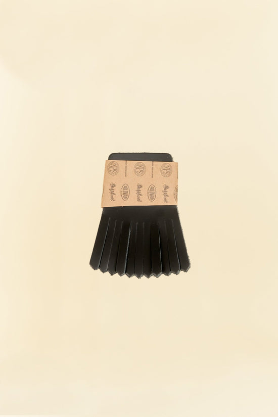 Solovair Kiltie - Black Hi Shine