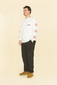 Radiall Posse L/S T-Shirt - White