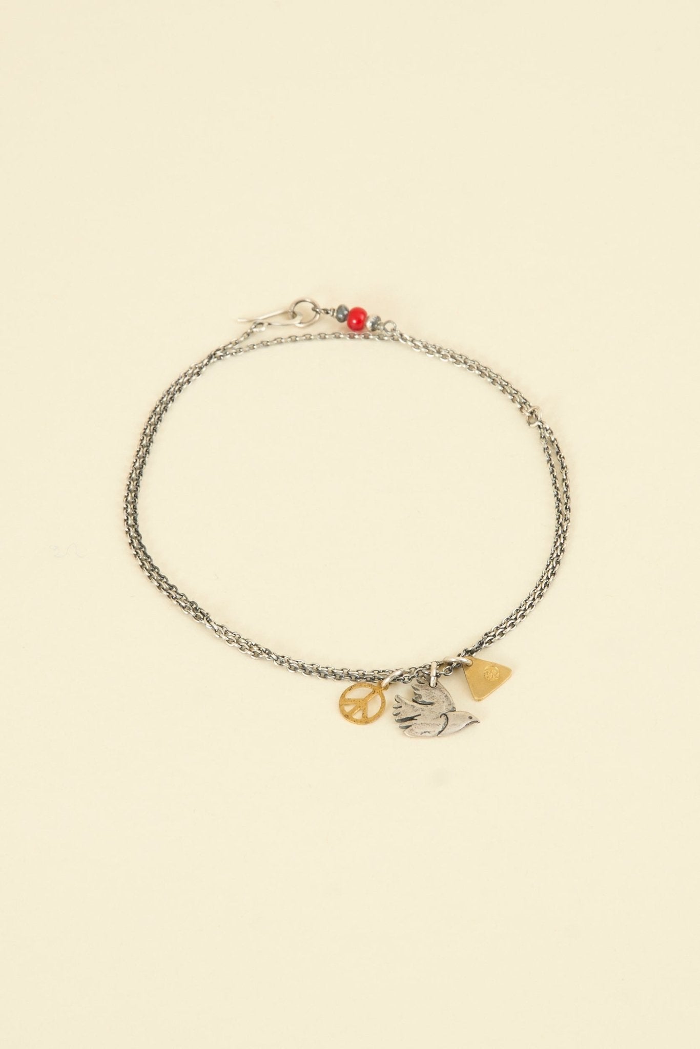 SunKu Dove Necklace - Silver / Gold / Red [SK - 175] - SunKu 39 - URAHARA