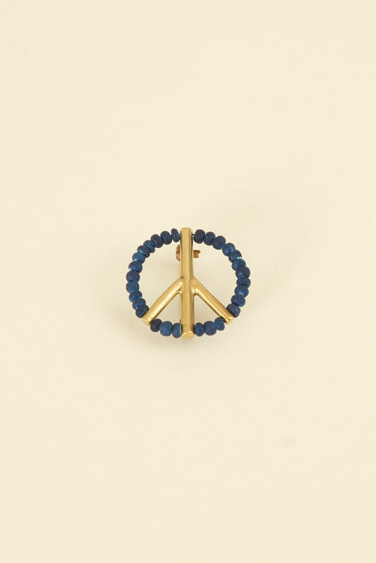 SunKu Peace Pin - Indigo / Gold [SK - 129 - IDG] - SunKu 39 - URAHARA