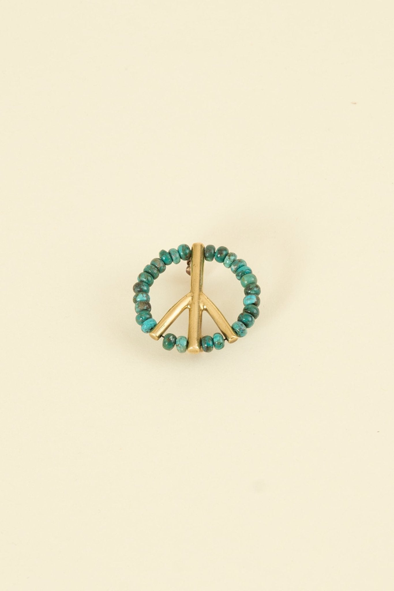 SunKu Peace Pin - Turquoise / Gold [SK - 129 - TUQ] - SunKu 39 - URAHARA