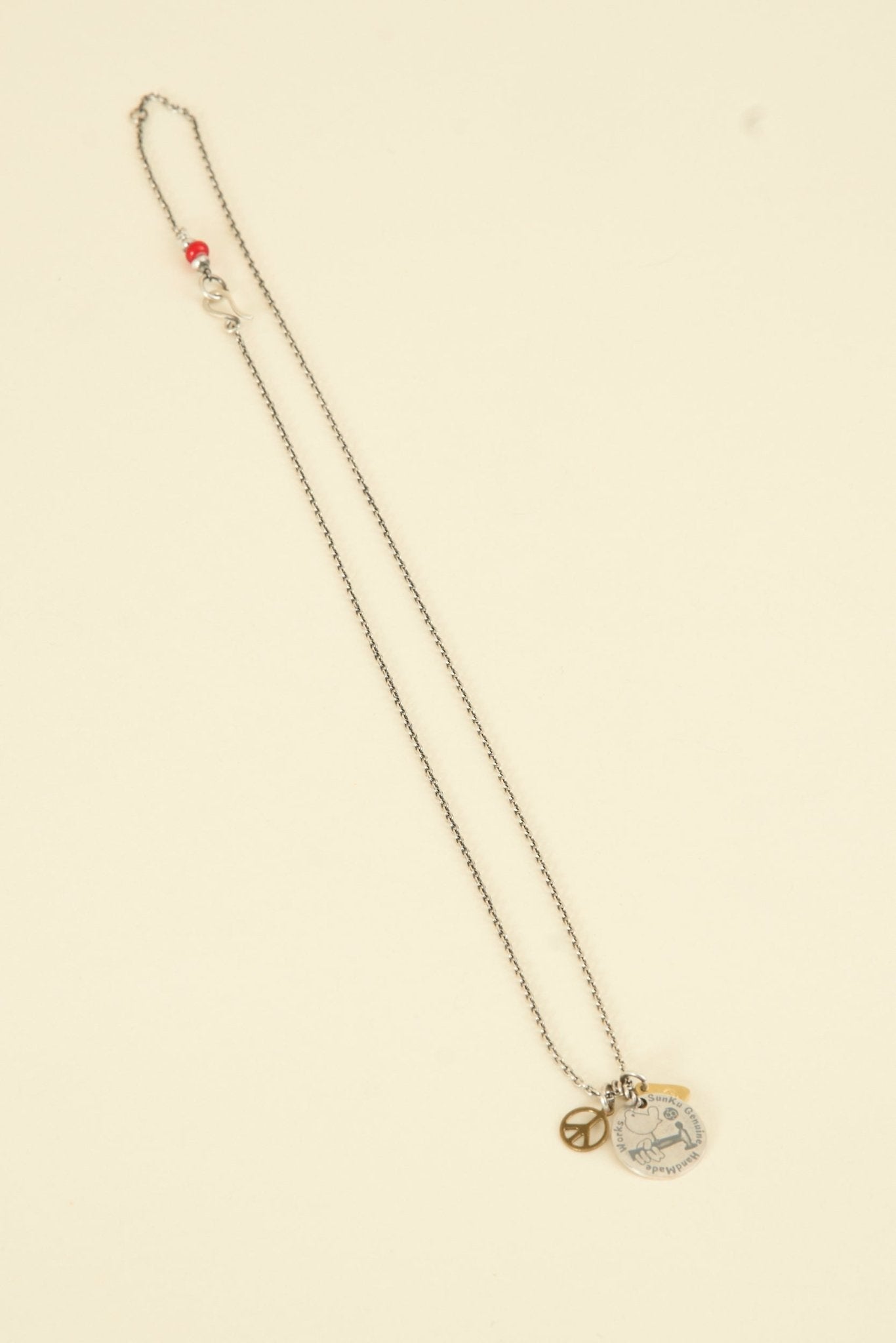 SunKu Plate Necklace - Silver / Gold [SK - 046] - SunKu 39 - URAHARA