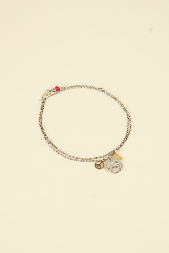 SunKu Plate Necklace - Silver / Gold