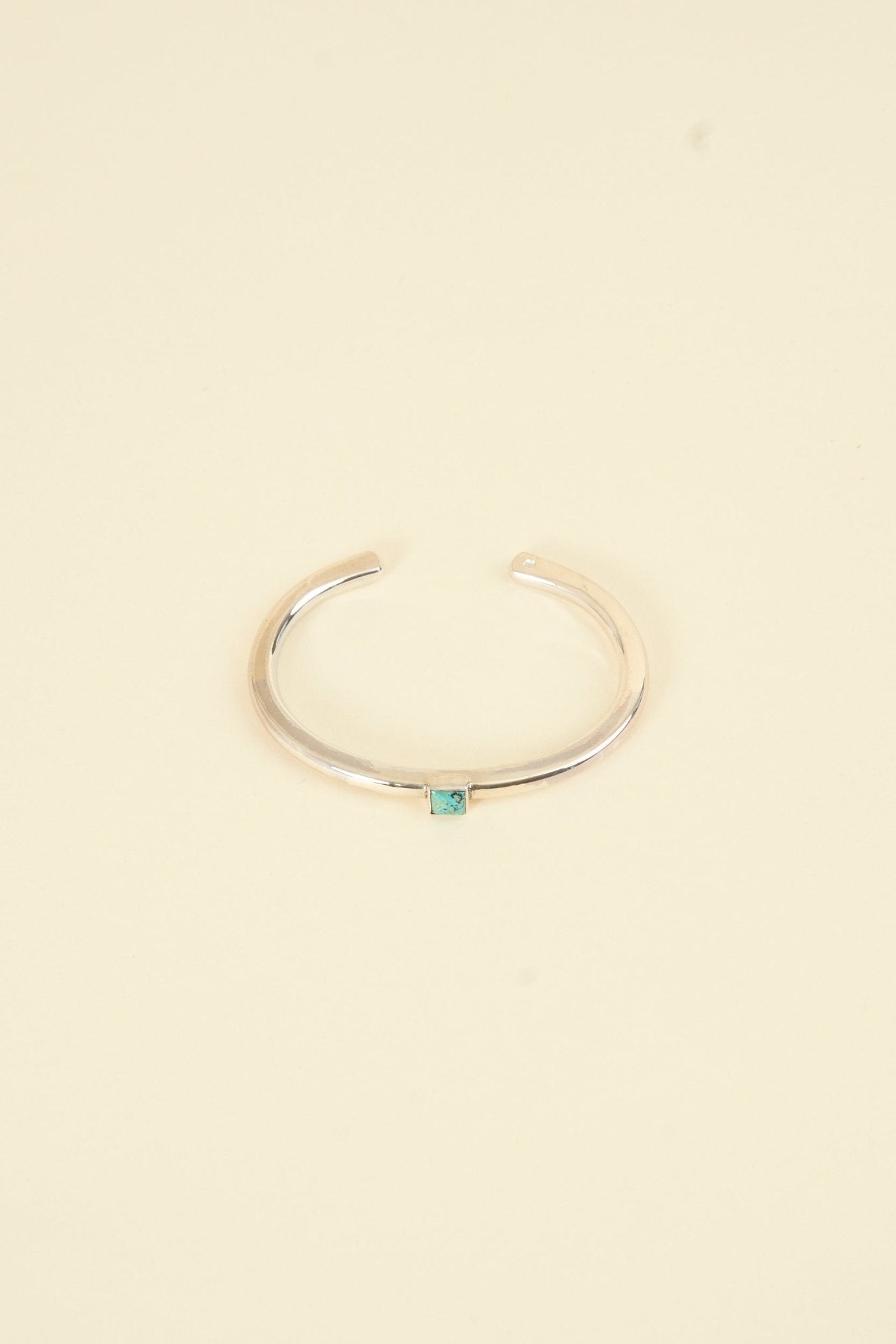 SunKu Roller Press Bangle - Silver / Turquoise [SK - 191] - SunKu 39 - URAHARA