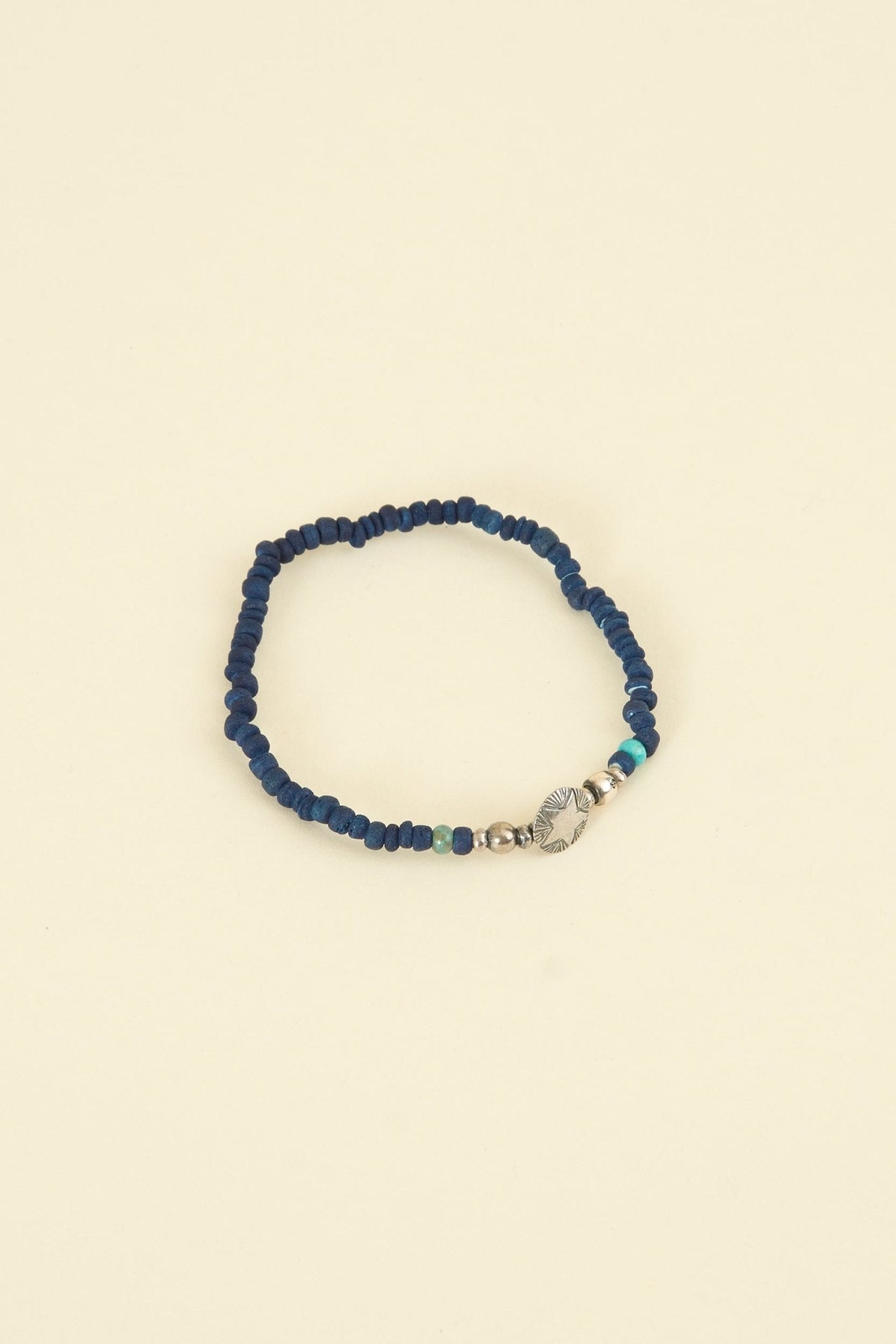 SunKu Star Concha Beads Bracelet - Indigo [SK - 207 - IDG] - SunKu 39 - URAHARA